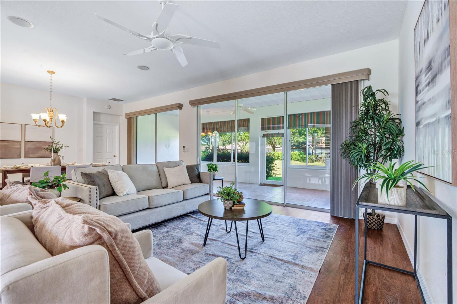 Enjoy spacious everyday living with a bright interior and easy access to the Florida room.