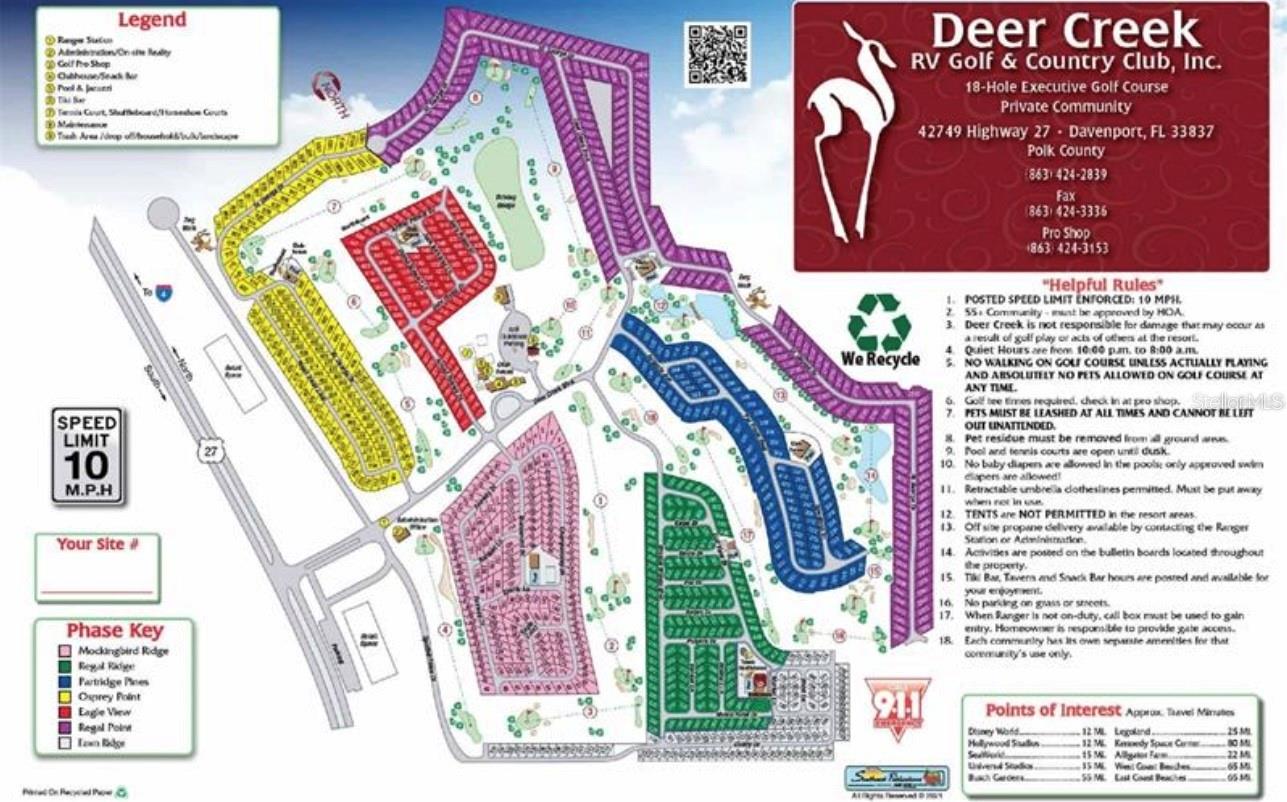 Map of Deer Creek