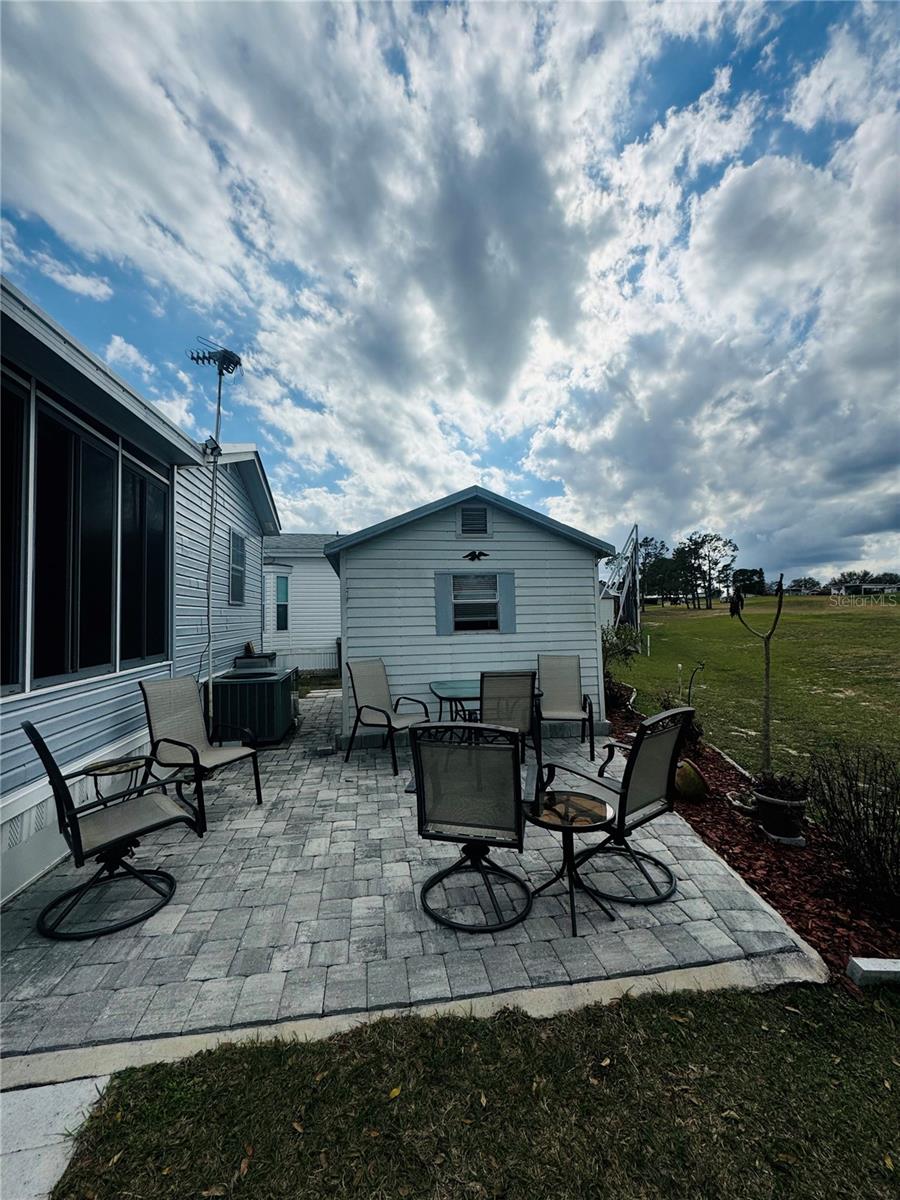 Patio & Shed