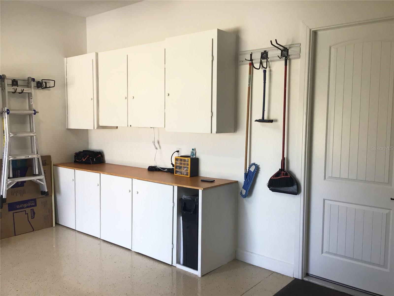 Lots of Extra Garage Storage