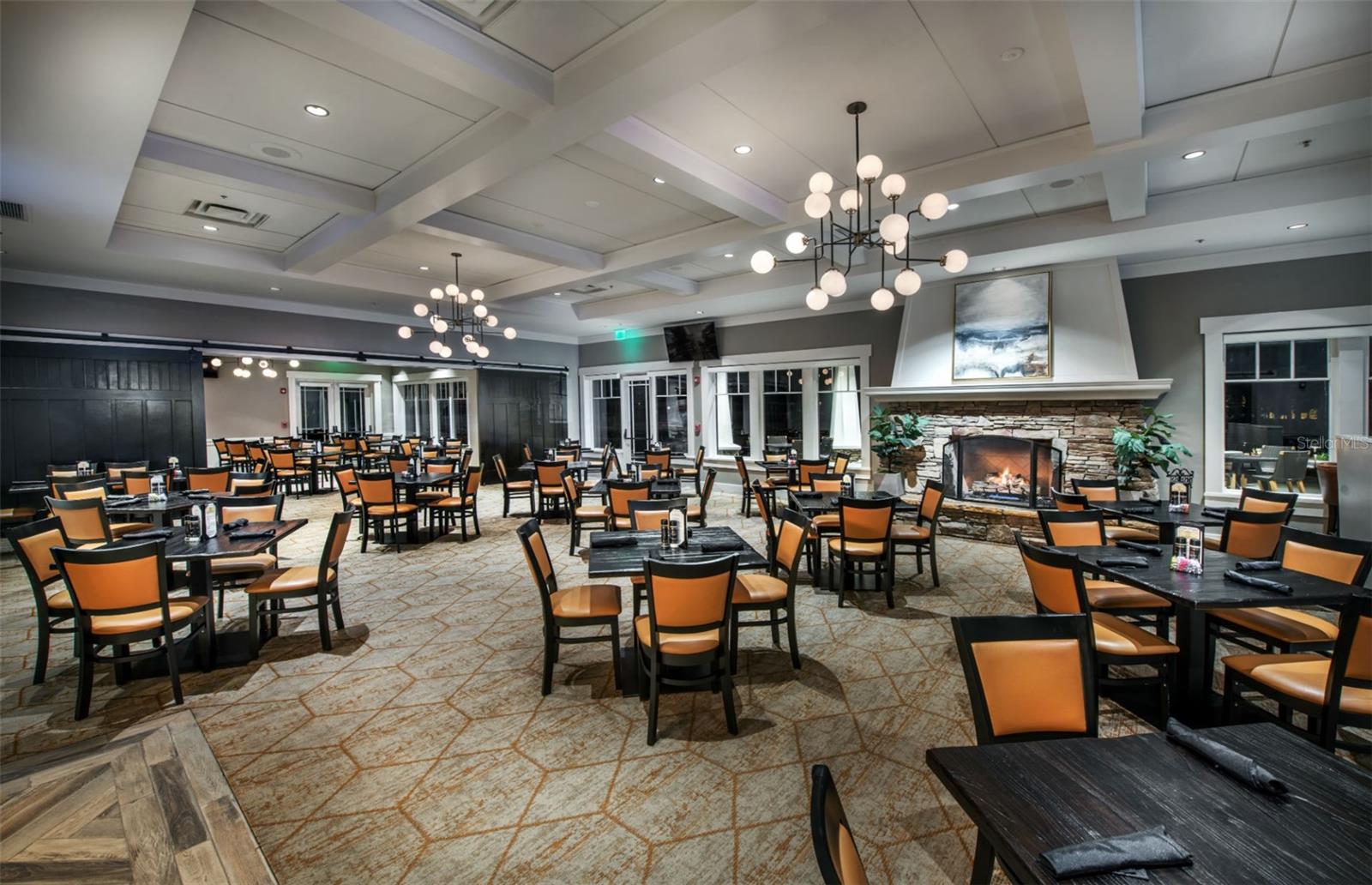 Golf Course Club House Restaurant