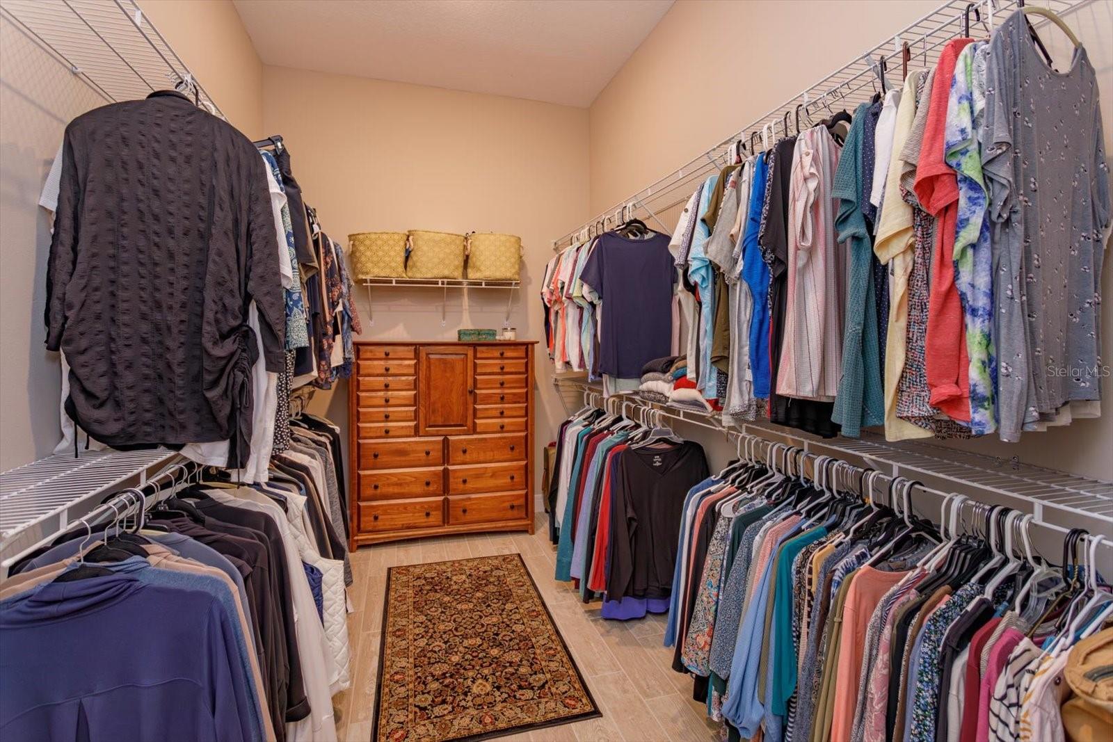 Large Walk-in Closet in Primary Suite