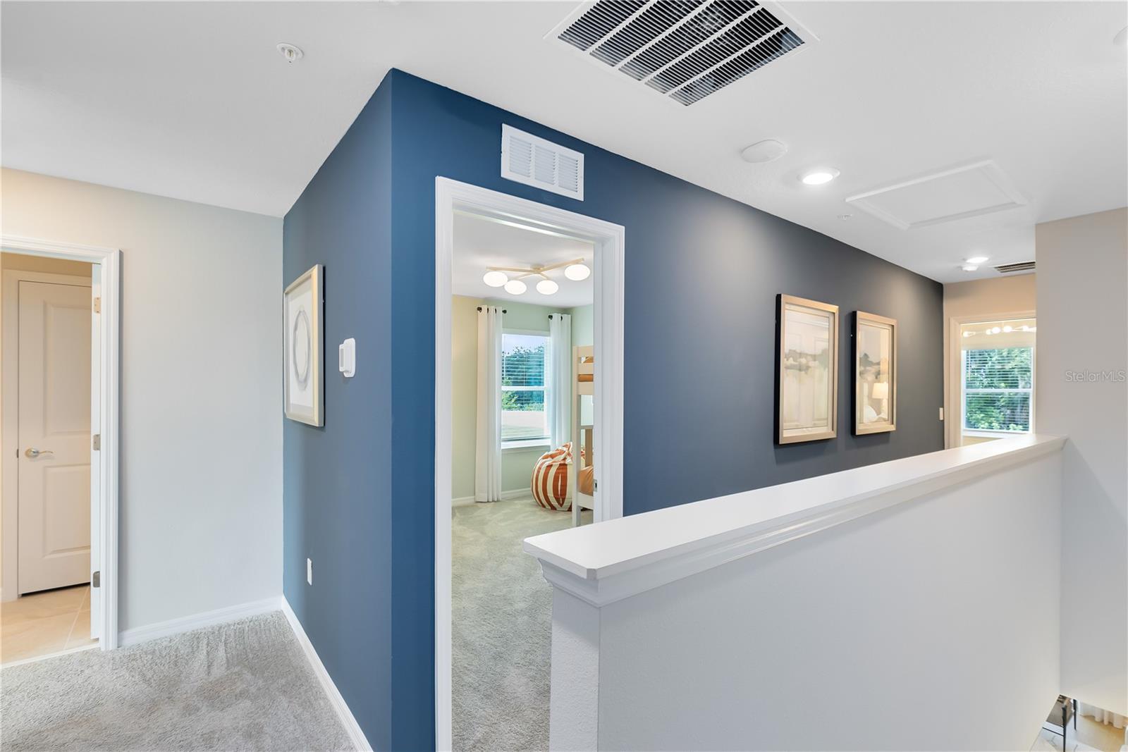 Model Home Design Only. Pictures and furnishings are for illustrative purposes only. Elevations, colors and options may vary. Furniture is for model home staging only.