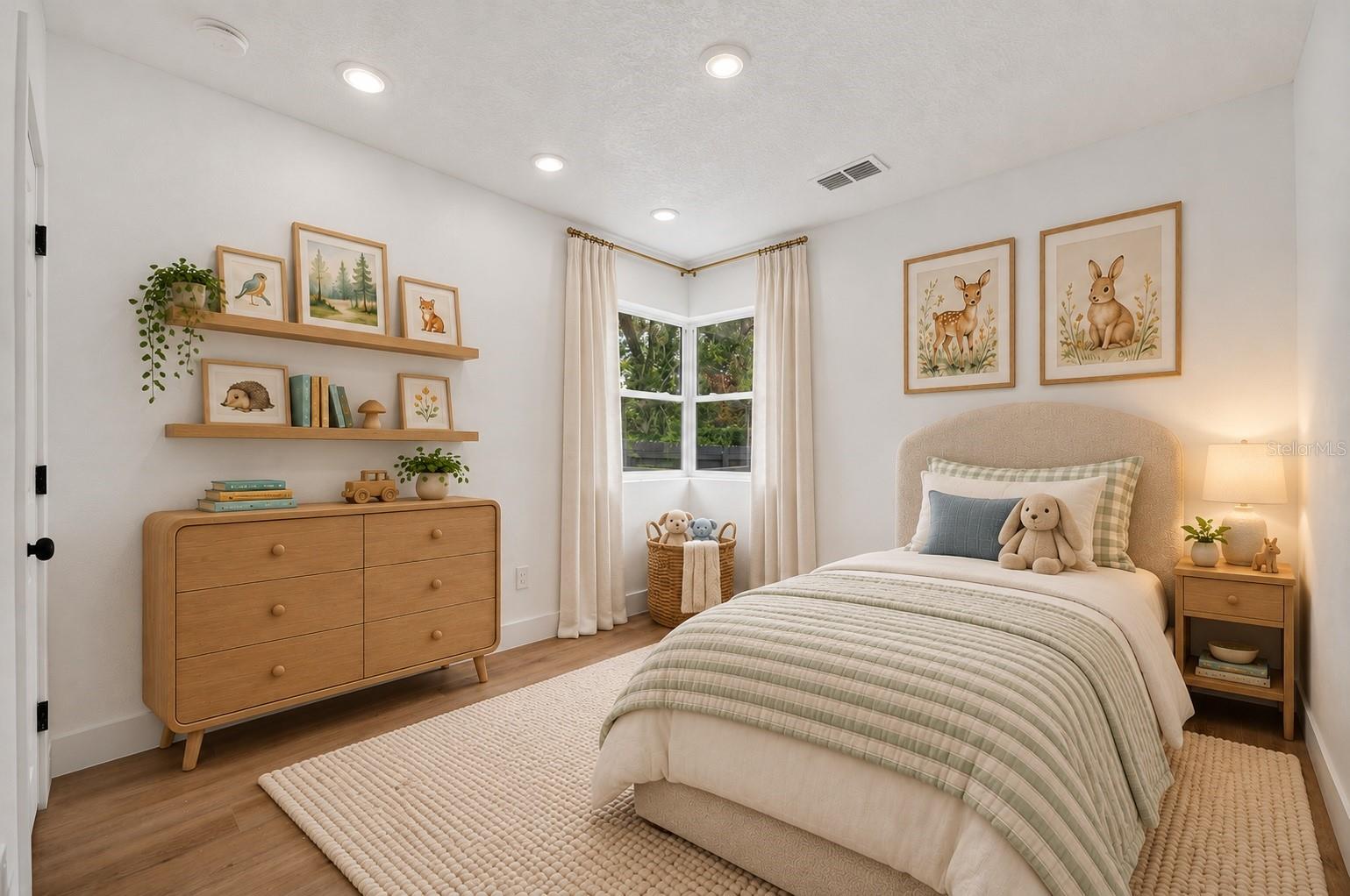 Bedroom 2 -Virtually Sataged