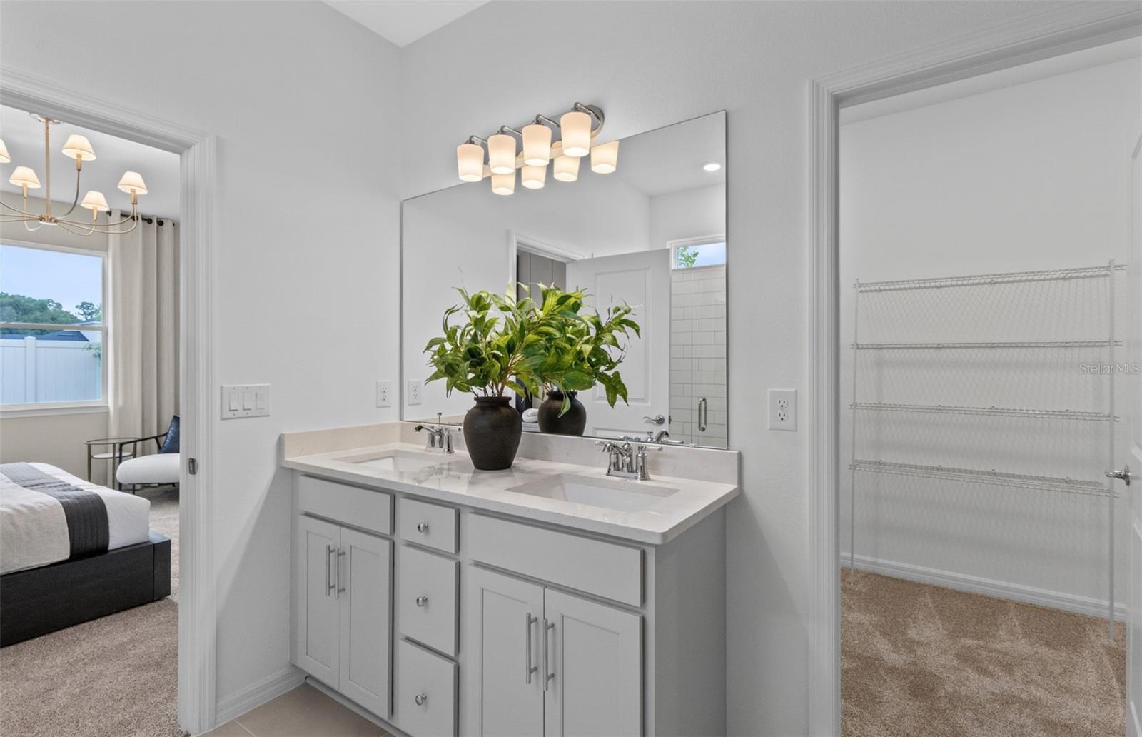 Model Home Design Only. Pictures and furnishings are for illustrative purposes only. Elevations, colors and options may vary. Furniture is for model home staging only.