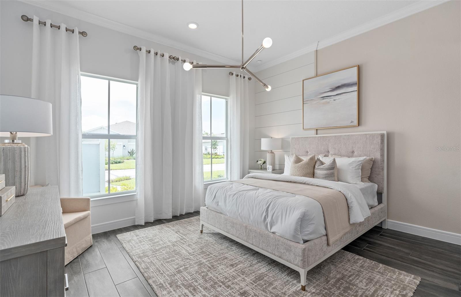 Model Home Design Only. Pictures and furnishings are for illustrative purposes only. Elevations, colors and options may vary. Furniture is for model home staging only.