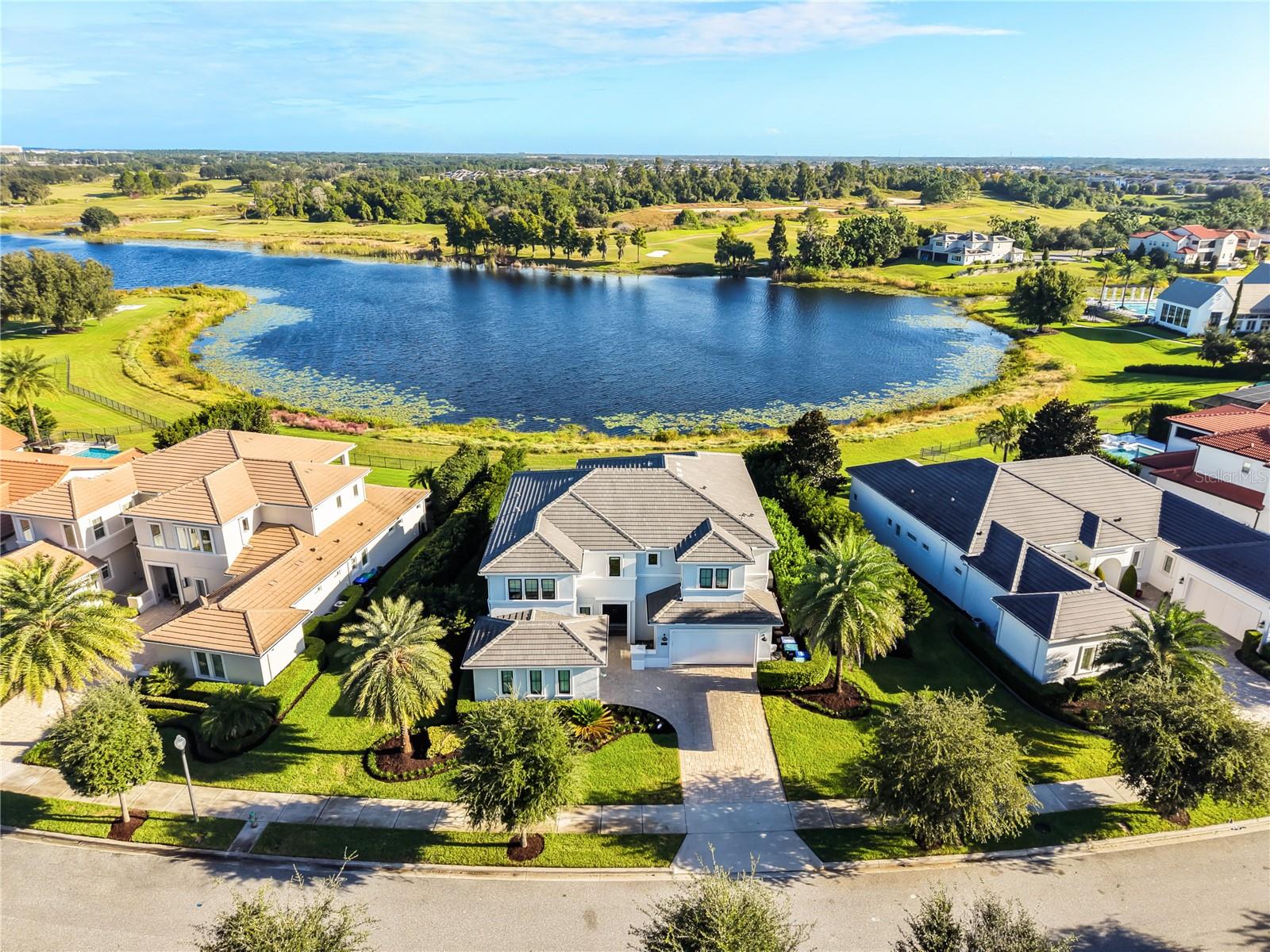 Aerial View of Home