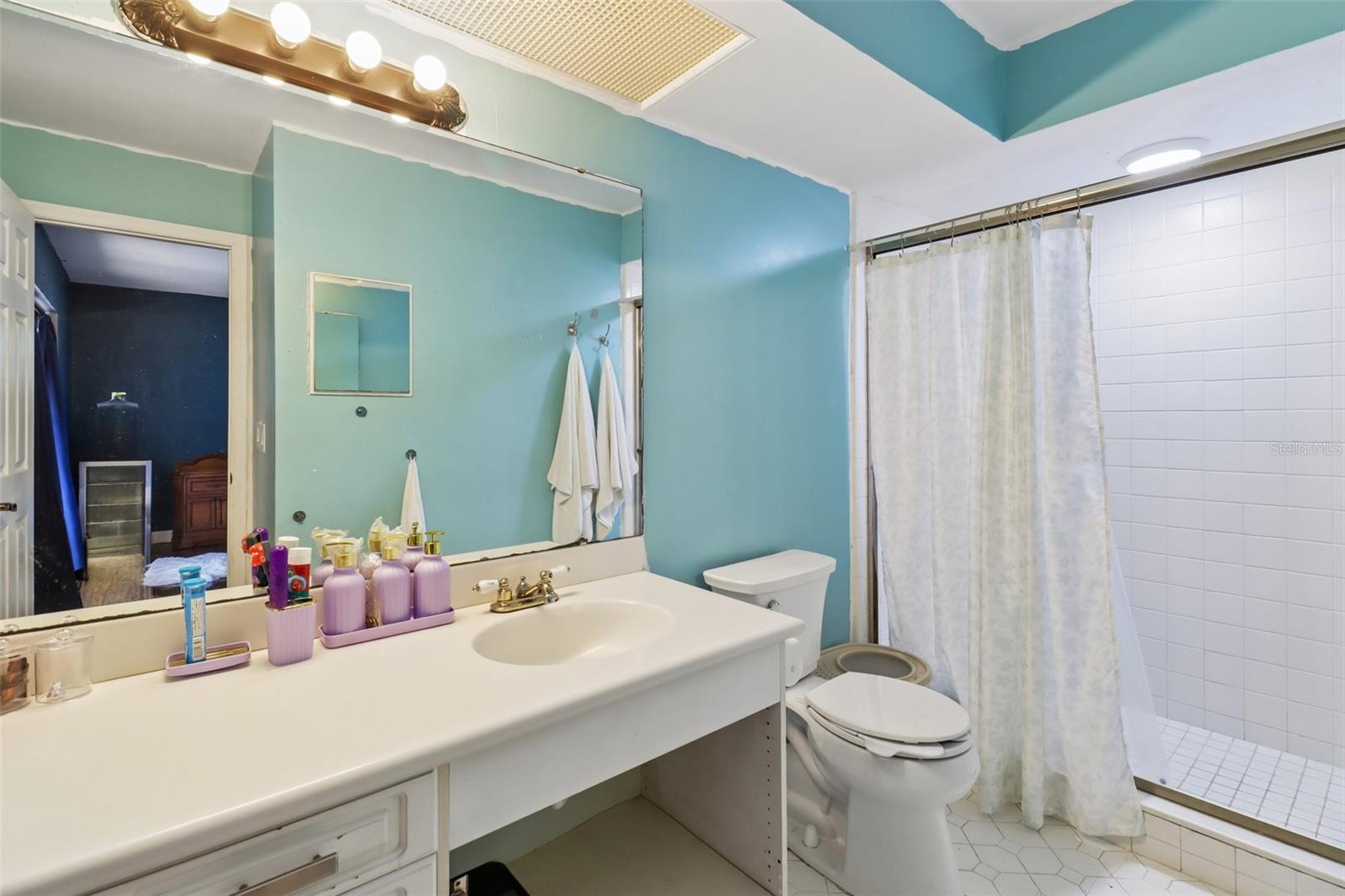 Primary en-suite bath.