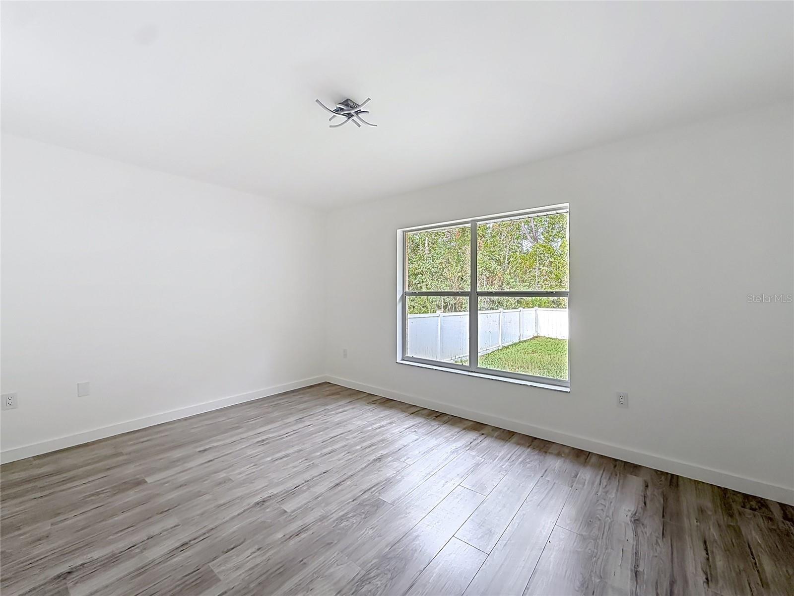 Natural light and room to create your own retreat.
