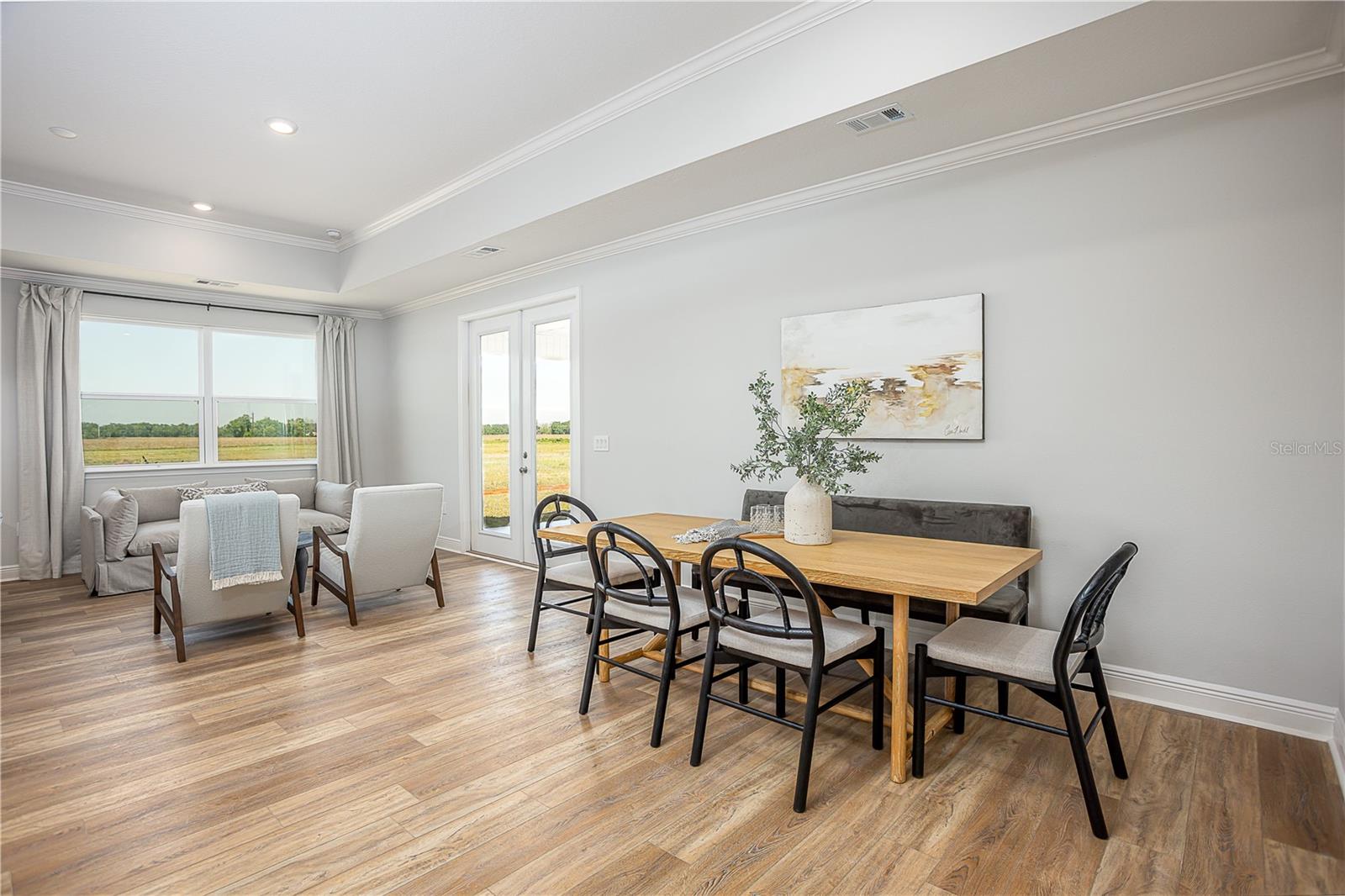 Model home - actual features may vary.