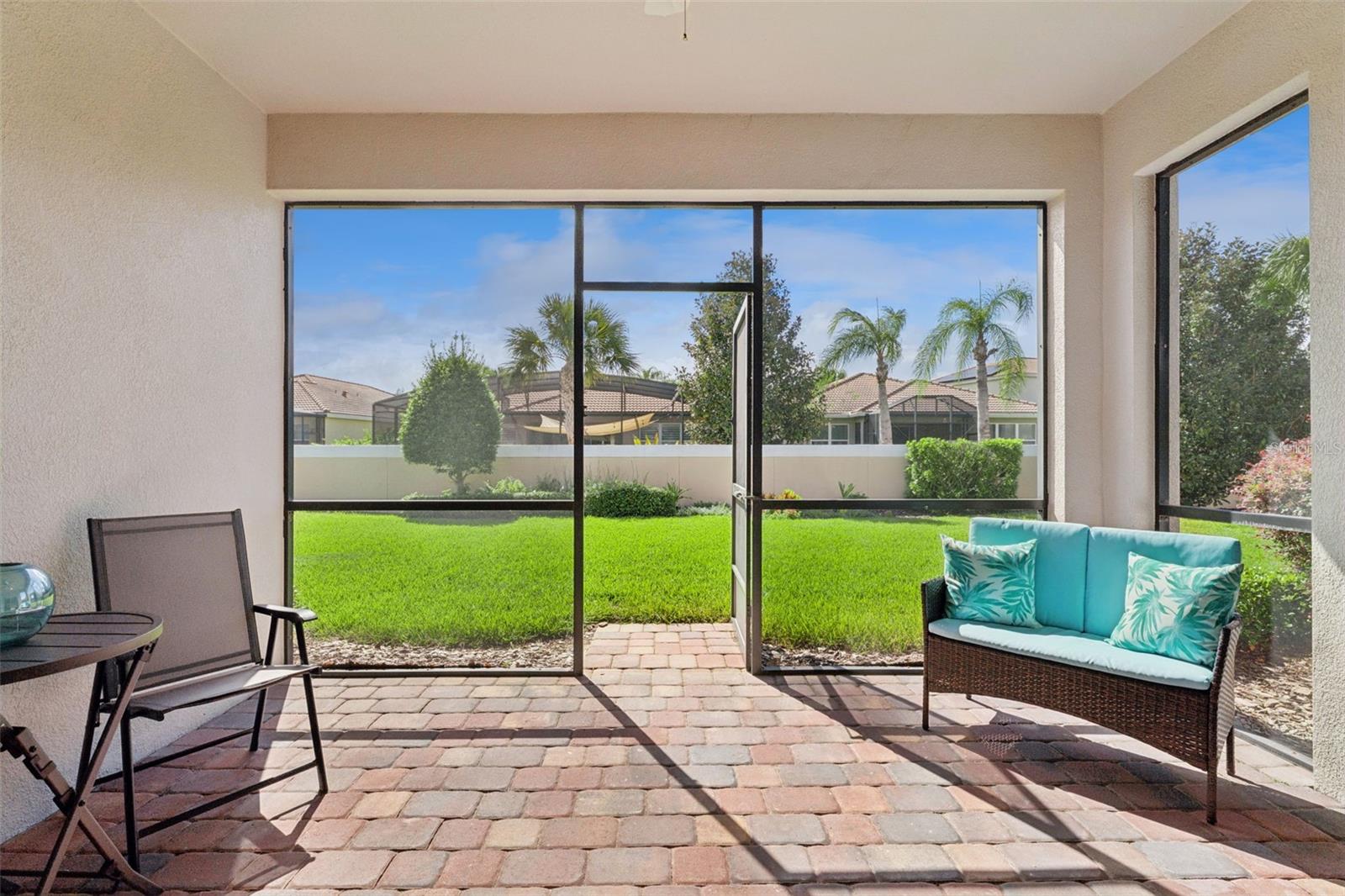 Covered Screened Lanai