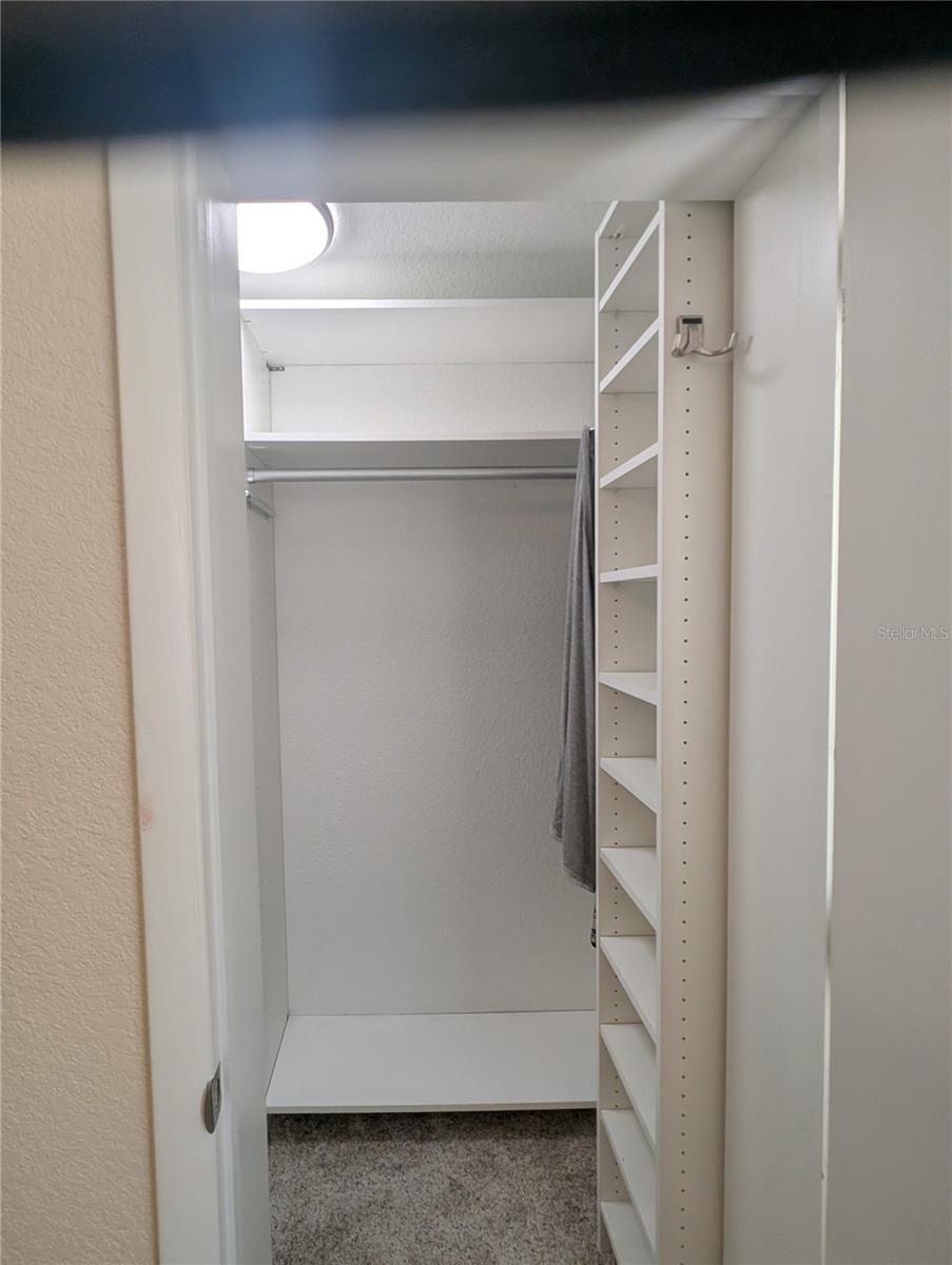 Master walk-in closet #1