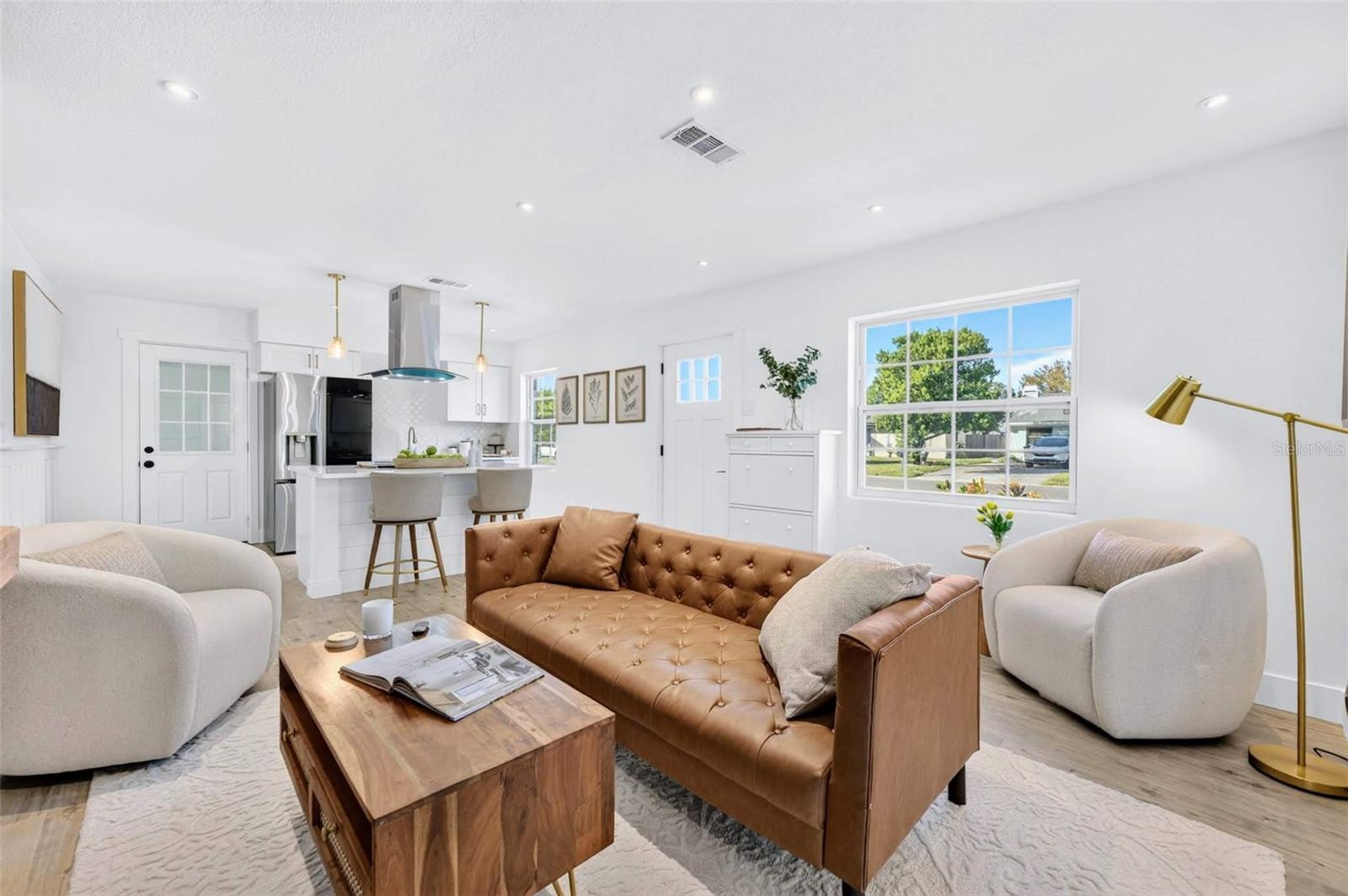 Lots of light in the space make this home feel so much more inviting and luxurious.