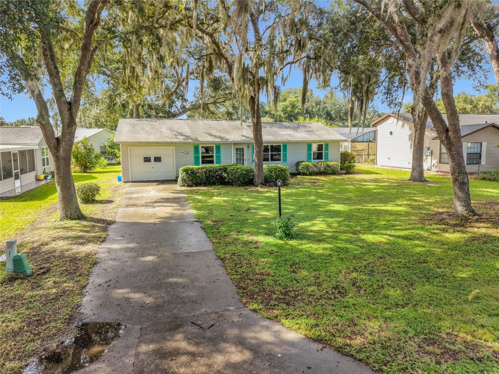 Front Driveway and Home