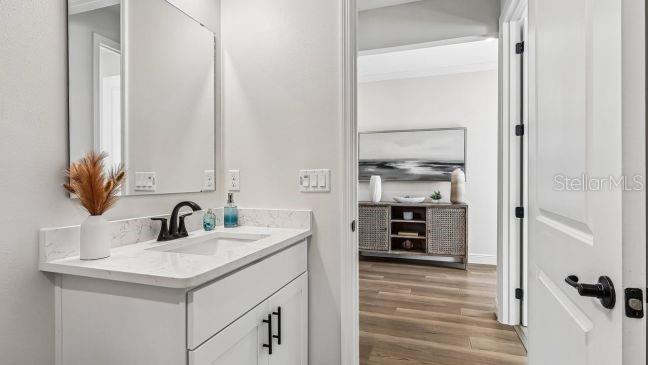 Model home - actual features may vary.