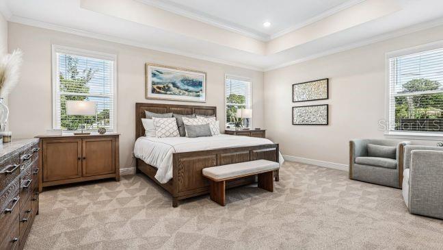Model home - actual features may vary.