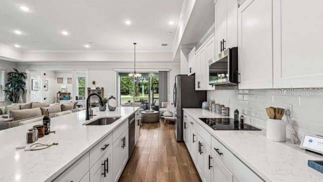 Model home - actual features may vary.