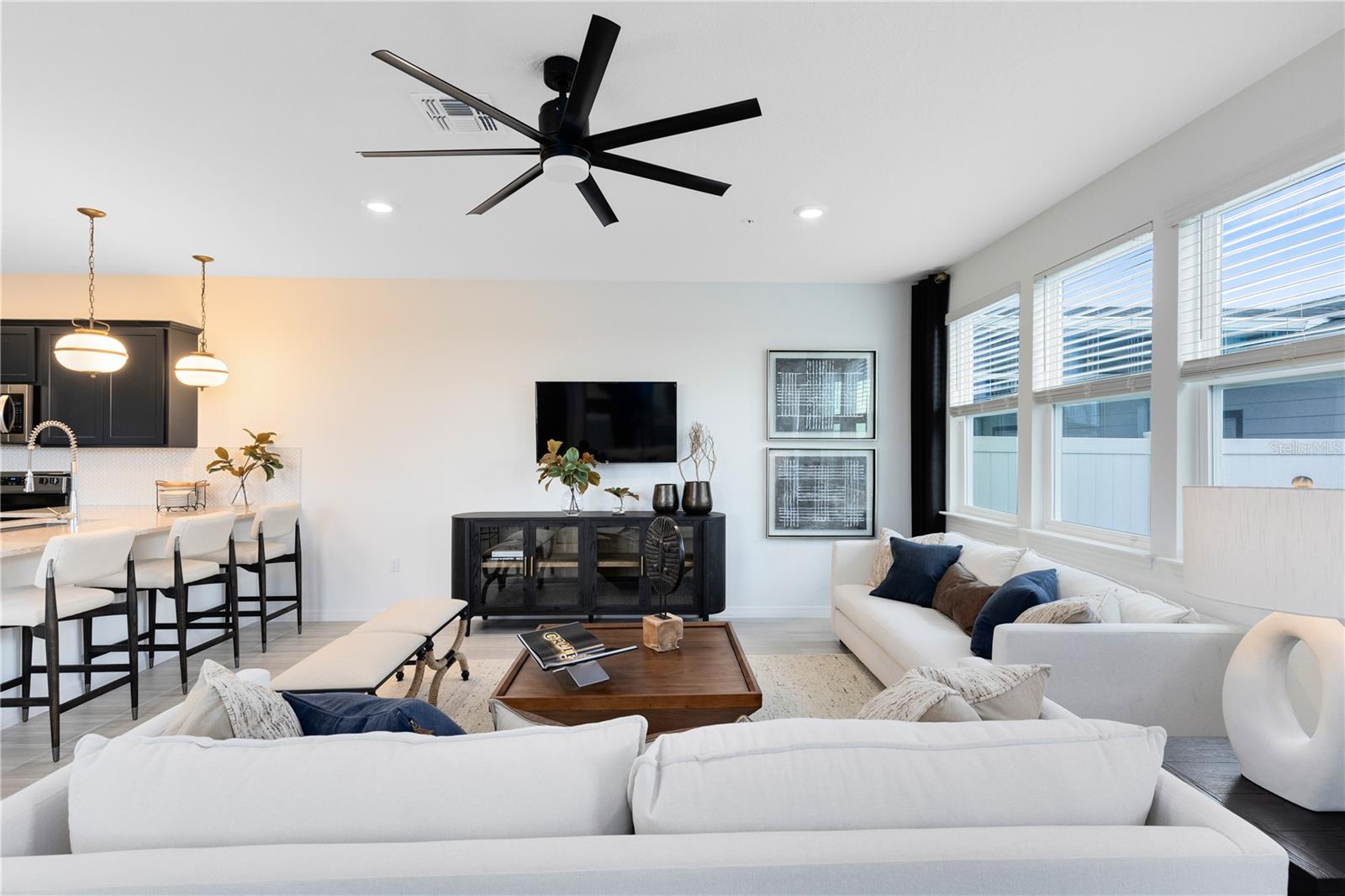 Model Home Design Only. Pictures and furnishings are for illustrative purposes only. Elevations, colors and options may vary. Furniture is for model home staging only.