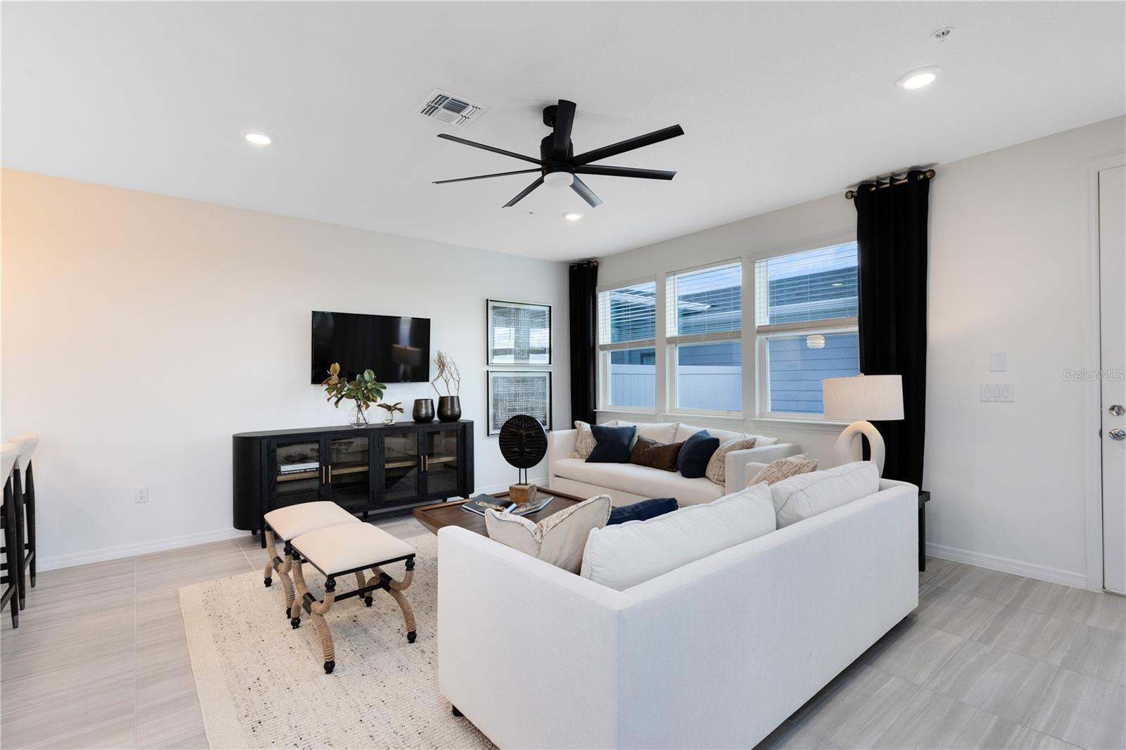 Model Home Design Only. Pictures and furnishings are for illustrative purposes only. Elevations, colors and options may vary. Furniture is for model home staging only.