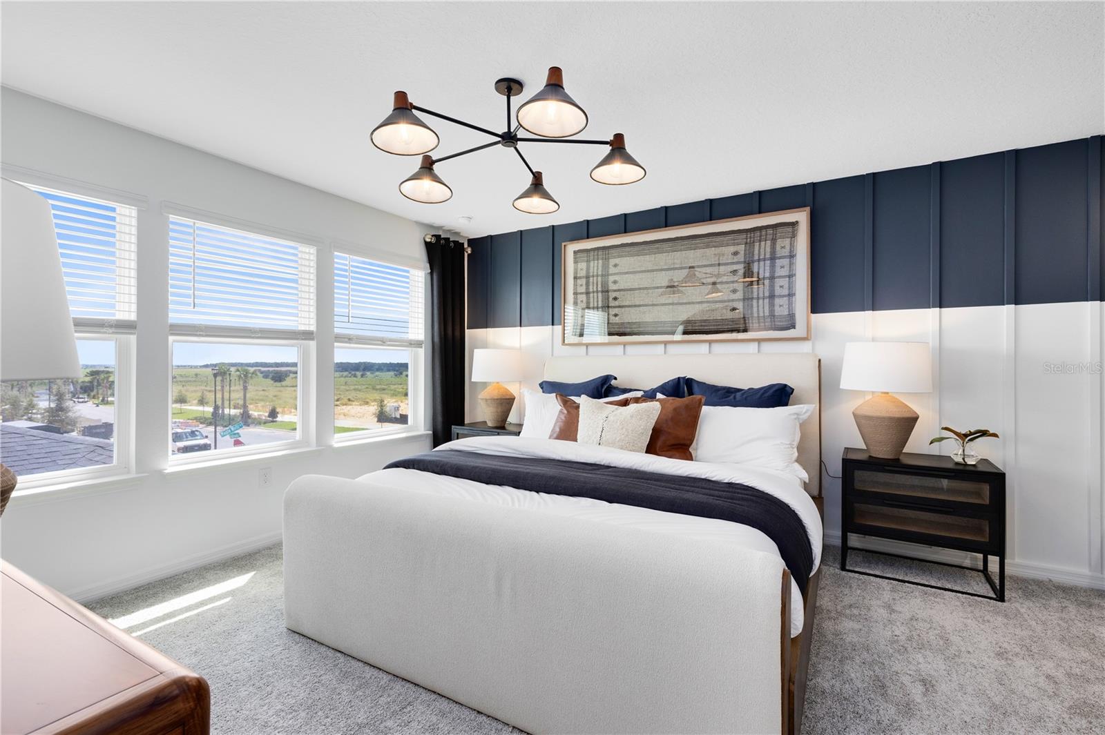 Model Home Design Only. Pictures and furnishings are for illustrative purposes only. Elevations, colors and options may vary. Furniture is for model home staging only.