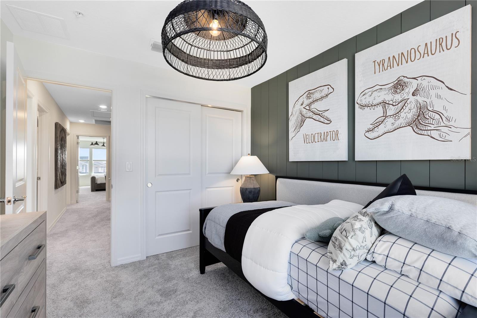 Model Home Design Only. Pictures and furnishings are for illustrative purposes only. Elevations, colors and options may vary. Furniture is for model home staging only.