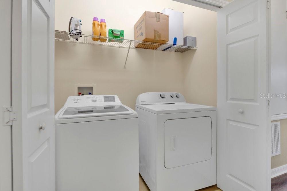 Laundry Upstairs