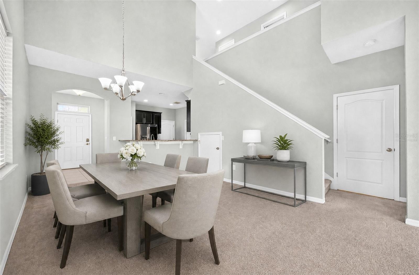 The Dining Room. Virtually Staged