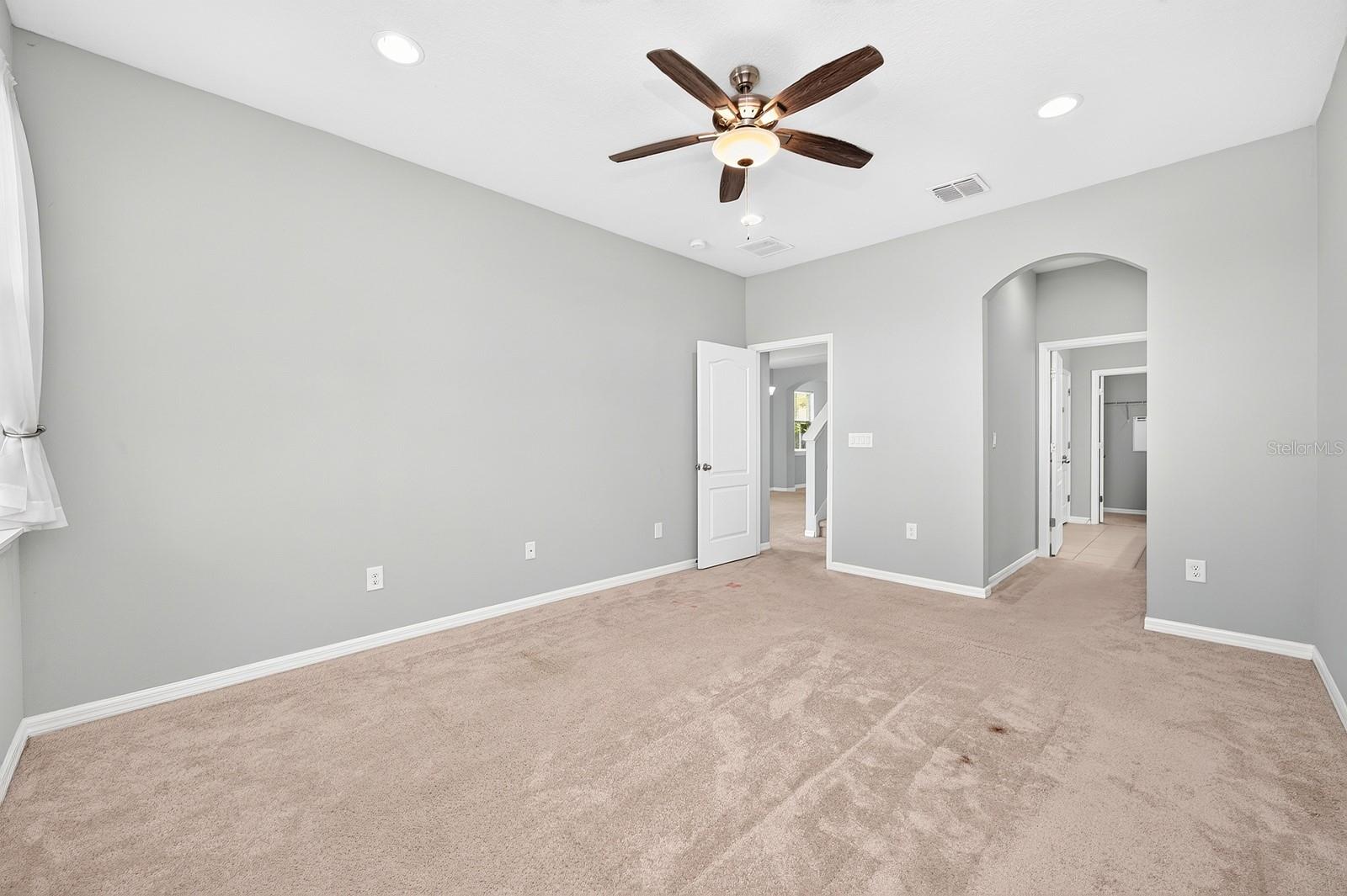You'll appreciate the Primary Suite's DUAL CLOSETS, including a WALK-IN CLOSET within the en suite Bath.