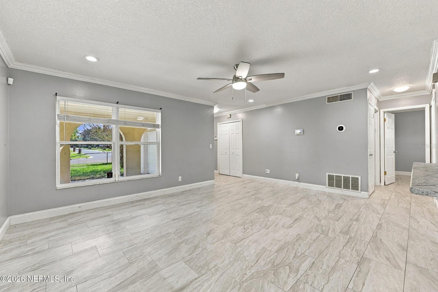 Living Area and Dining Area
