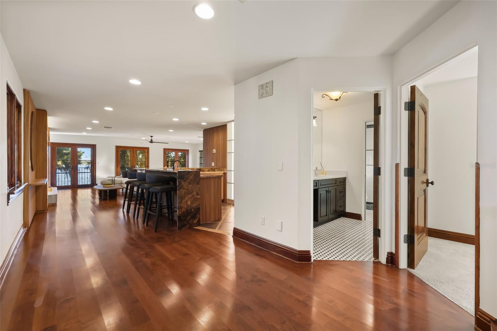 Upstairs