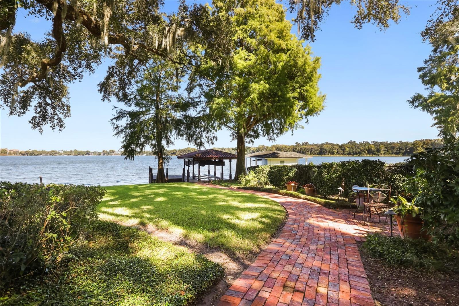 Lake Virginia and dock