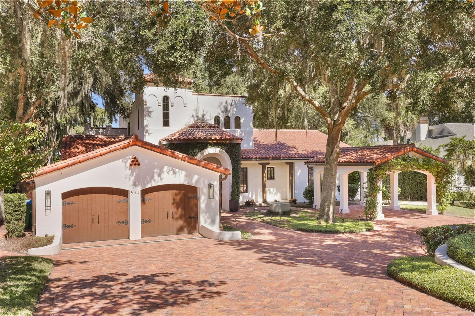 Exterior elevation of home