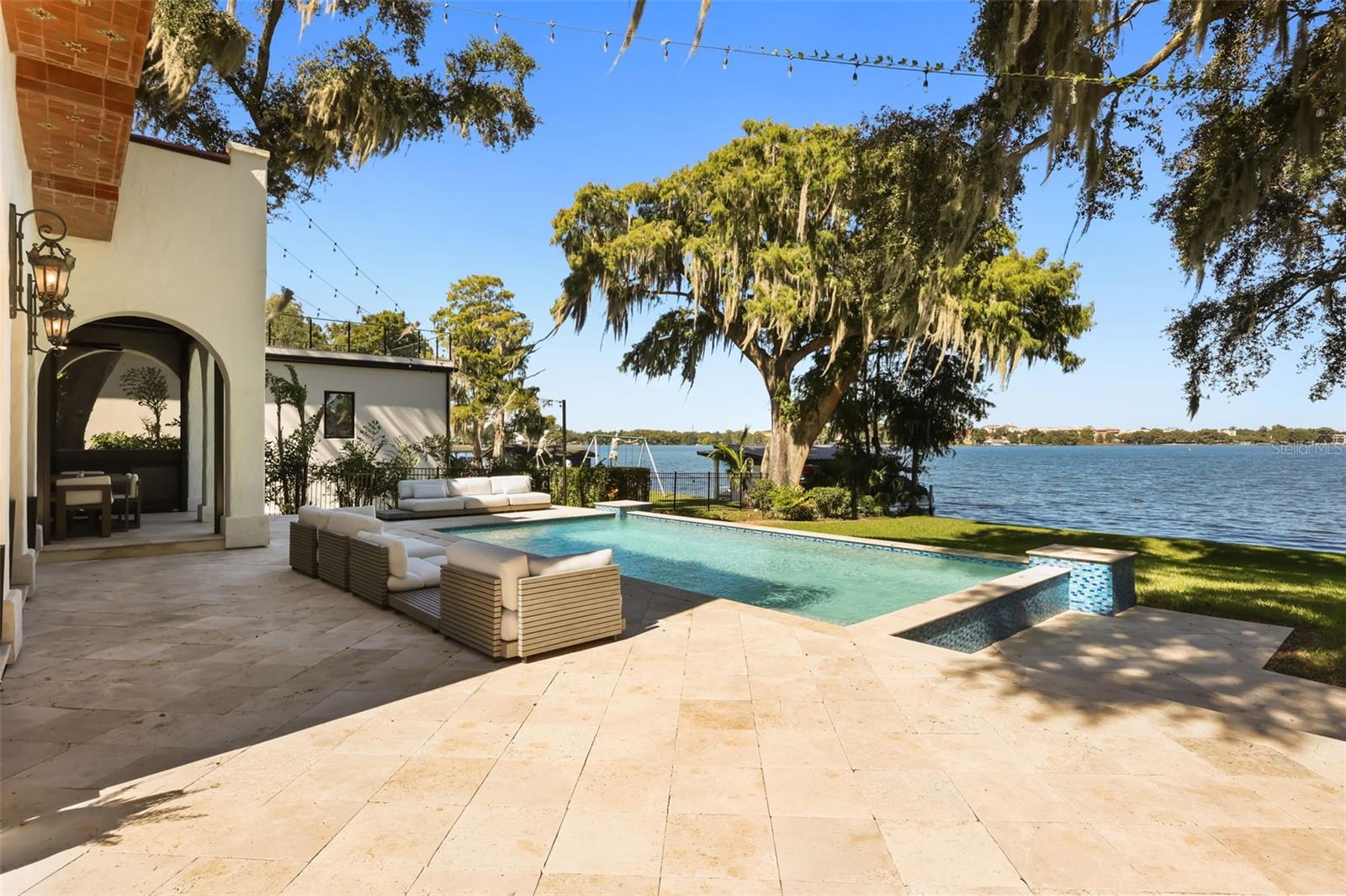 Pool with a view