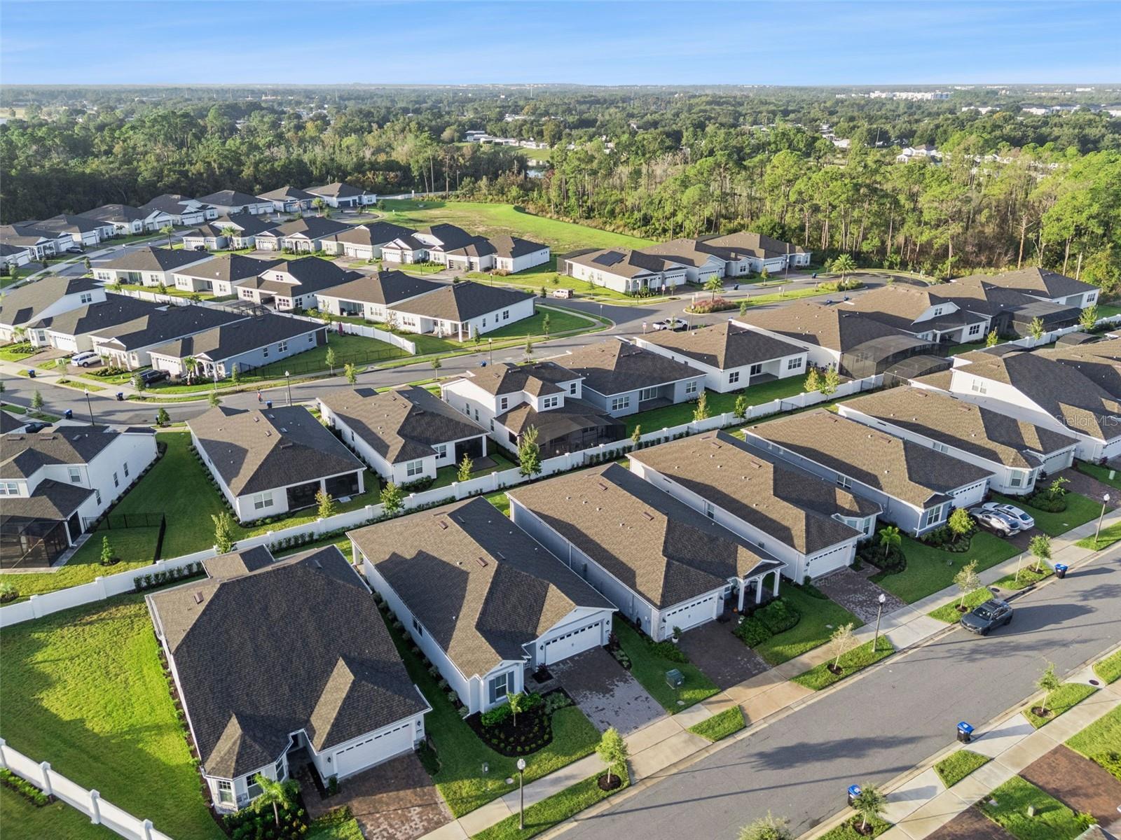 Aerial View of Home