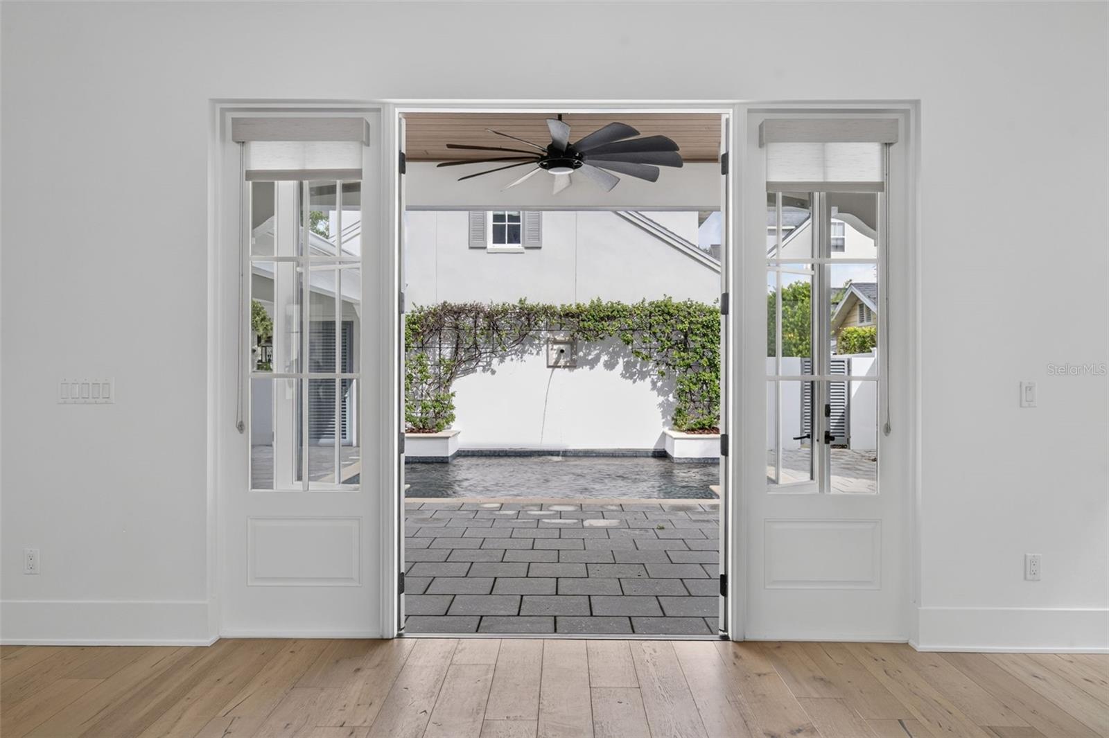 Courtyard views