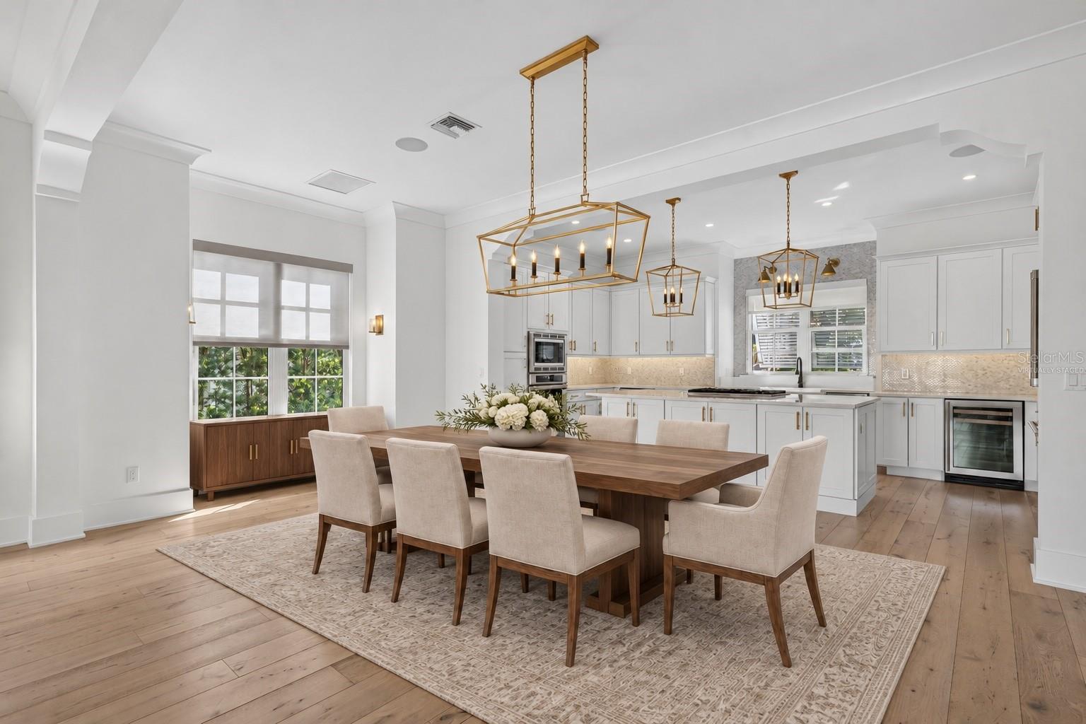 Dining room - kitchenVirtually Staged