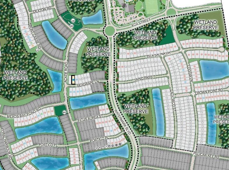 5691 Seagrape Lane Site Map