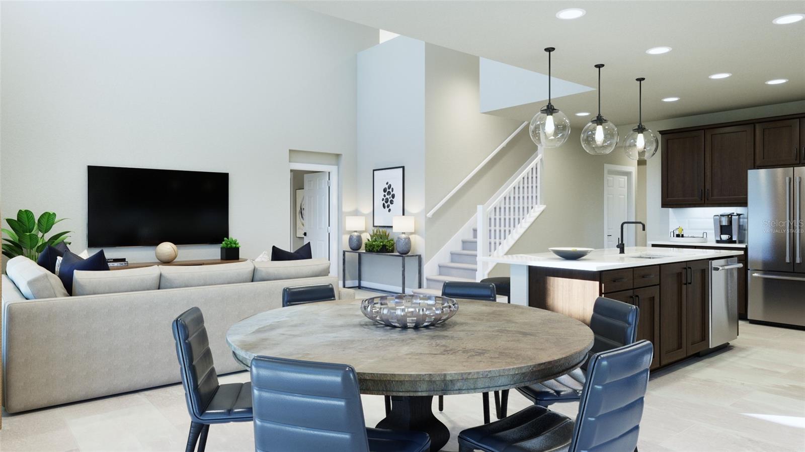Breakfast Nook Rendering (Virtually Staged) Breakfast Nook Rendering (Virtually Staged)