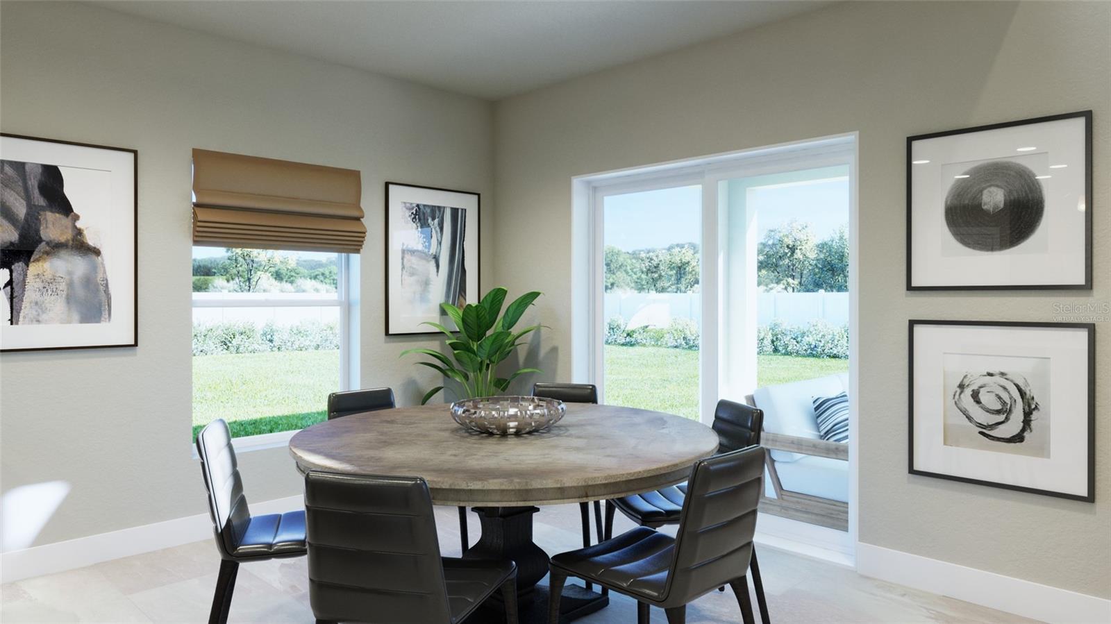 Breakfast Nook Rendering (Virtually Staged) Breakfast Nook Rendering (Virtually Staged)