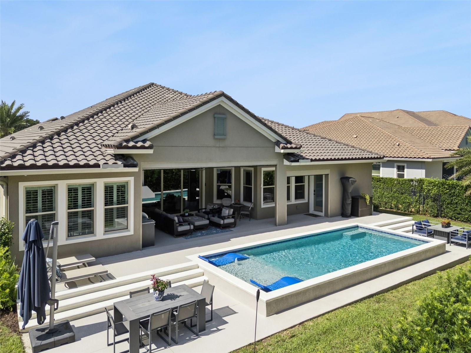 Resort-style backyard oasis to enjoy the best of Florida living