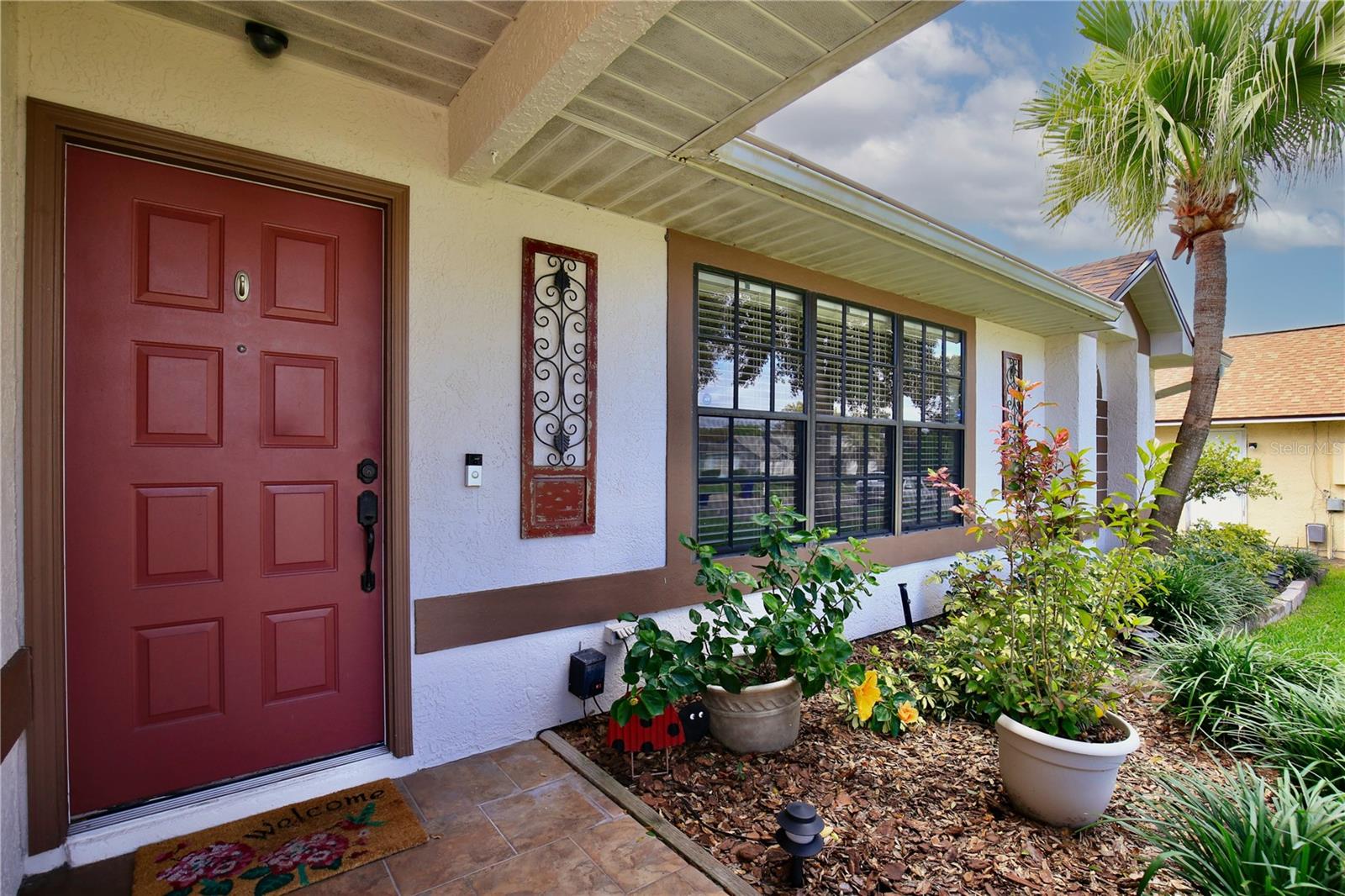 Covered front porch