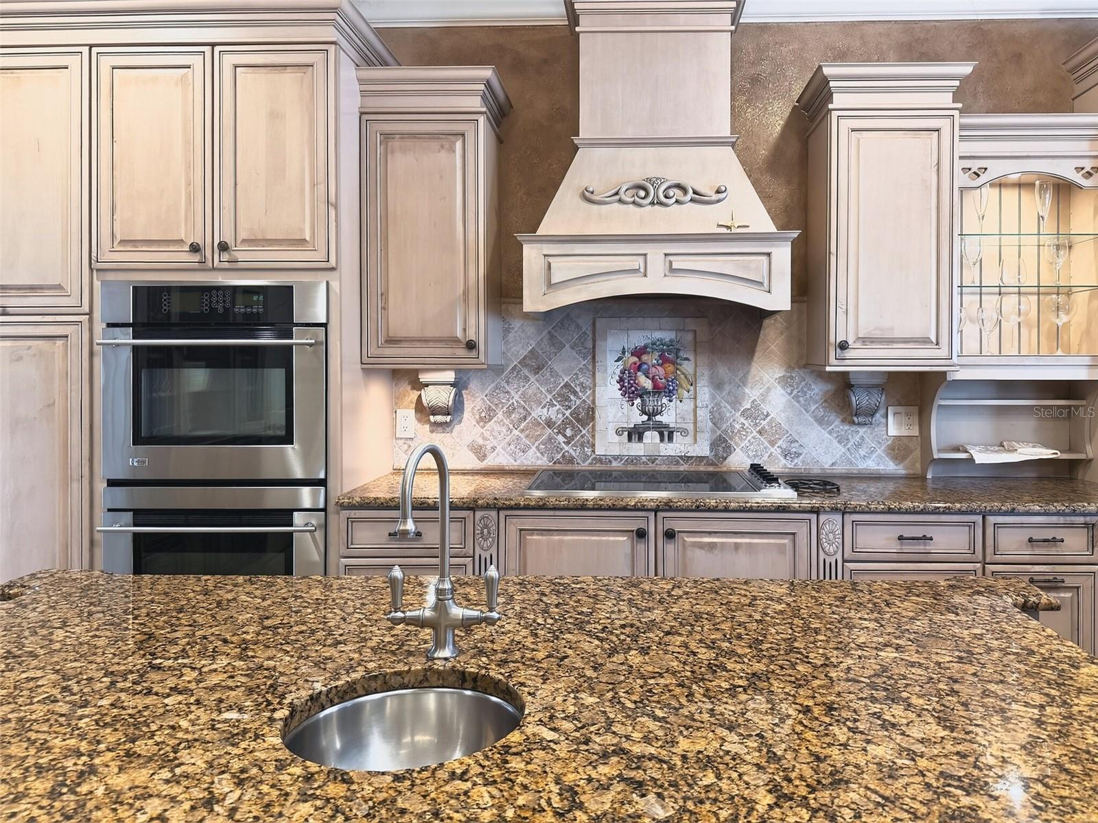 Viking cooktop and built-in oven