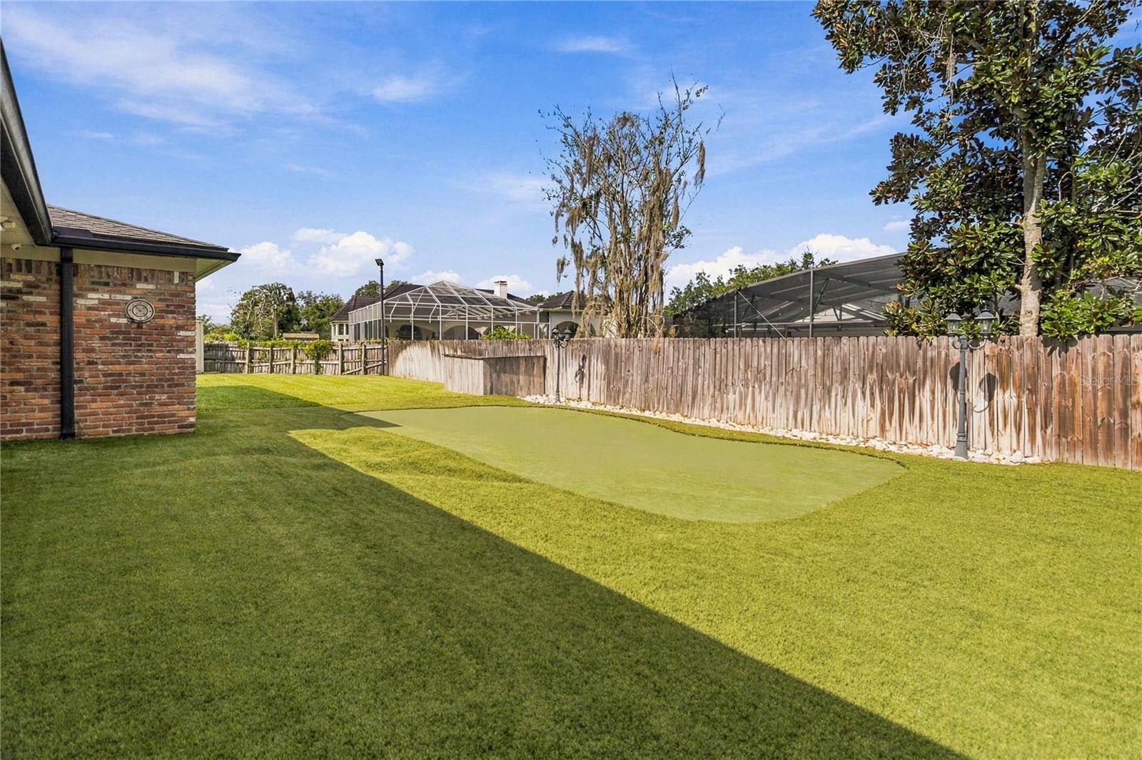 half acre lot