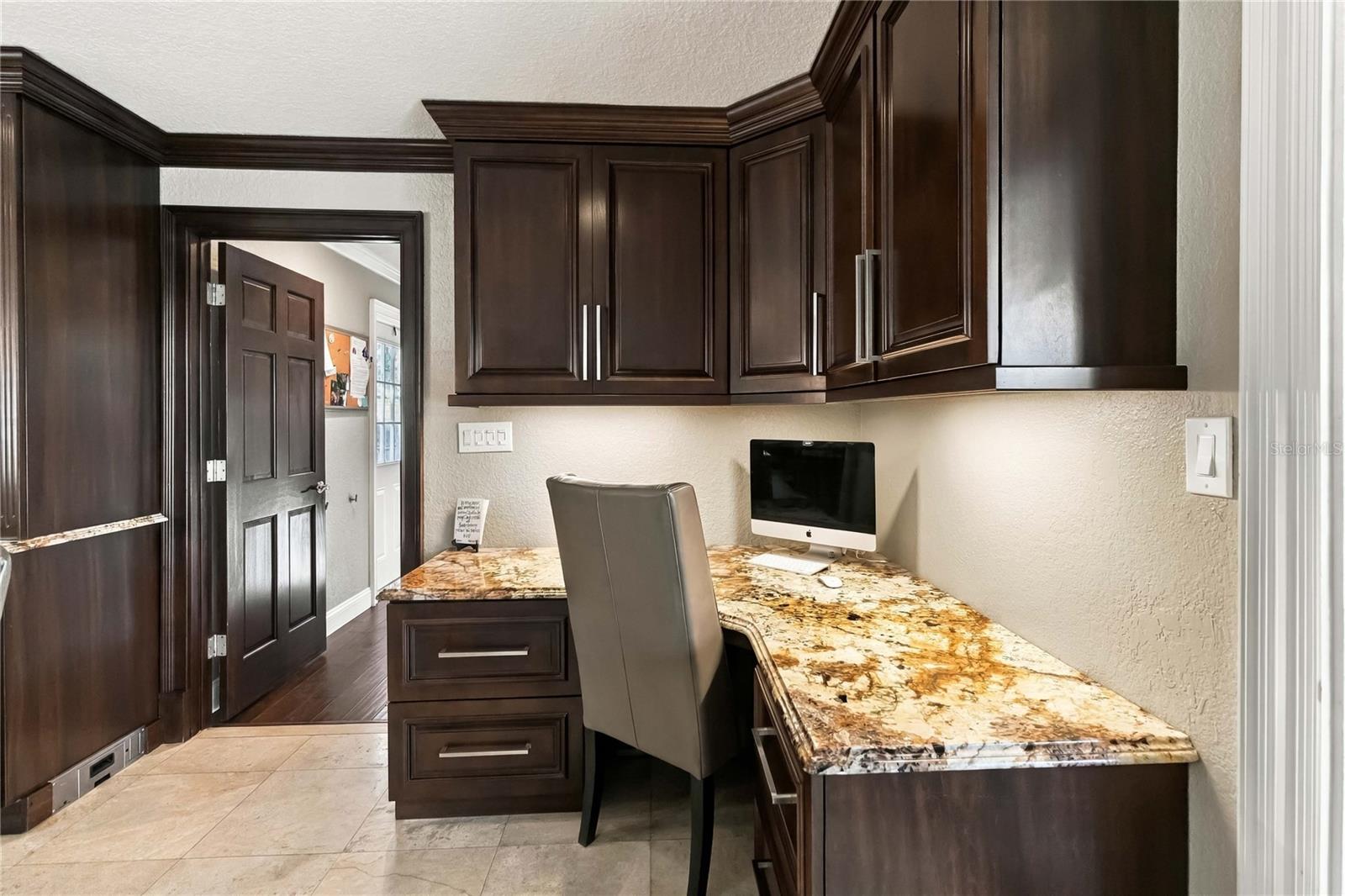 Built in Granite work station