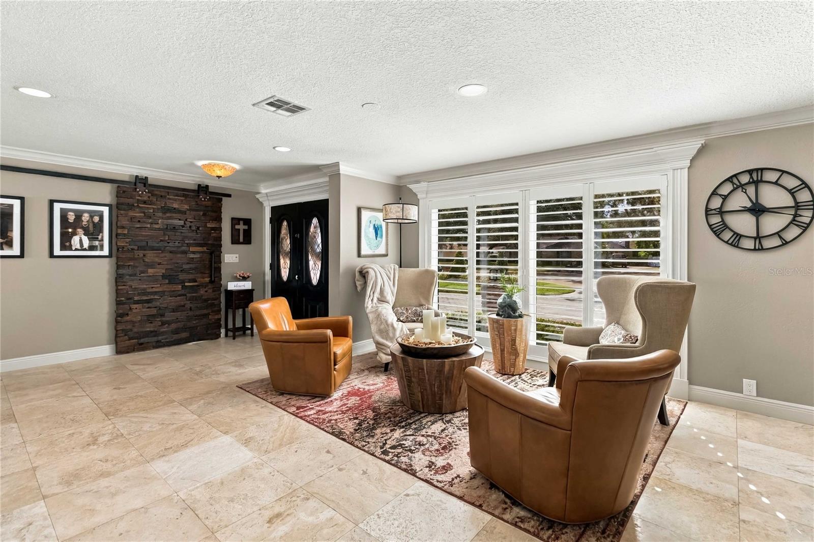 Crown molding throughout