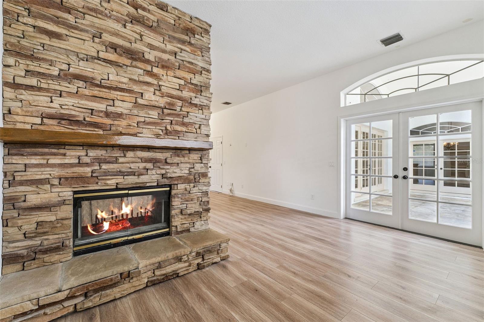 Primary Bedroom with Fireplace!