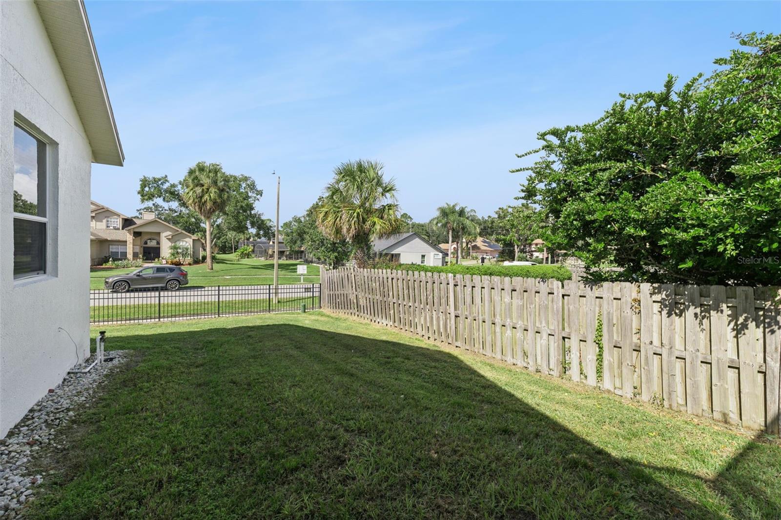 Fenced Yard