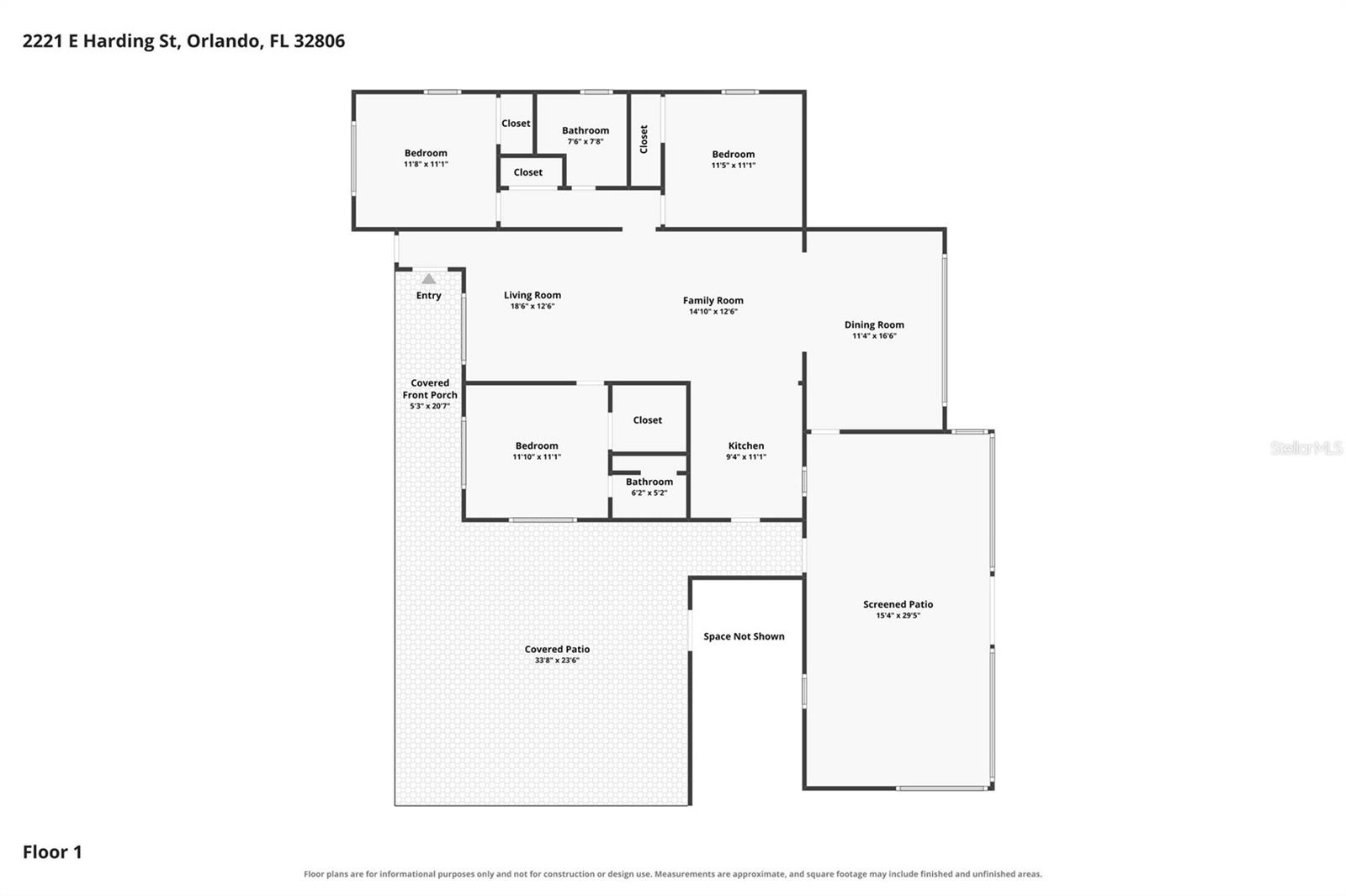 2221 E HARDING ST, Orlando, FL 32806