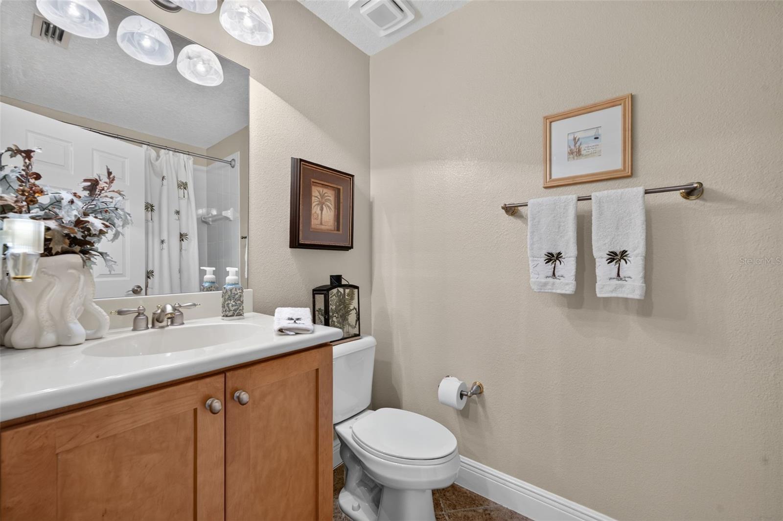 Upstairs hall bath