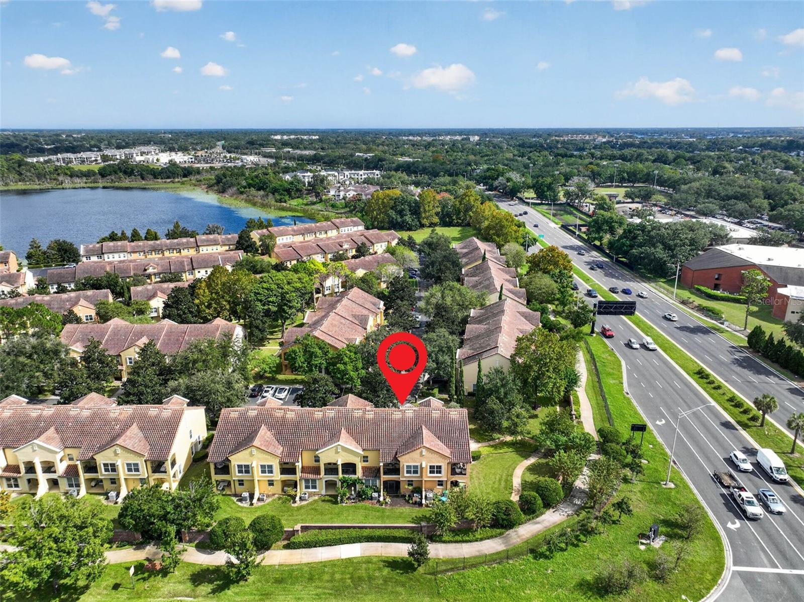Located near Hope Road, townhome does NOT back up to Maitland Ave